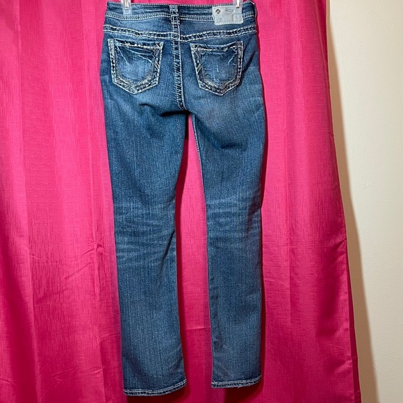 SILVER JEANS CO. SUKI LOW RISE BOOTCUT SIZE 25 - Picture 8 of 15